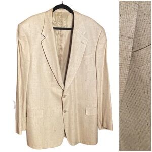 Elegant Cream Men's Blazer